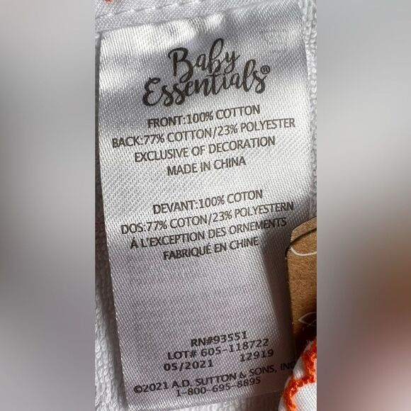 Baby Essentials Girls My First Halloween Bib & Headband. 0-6 Months. NEW. - Picture 3 of 4